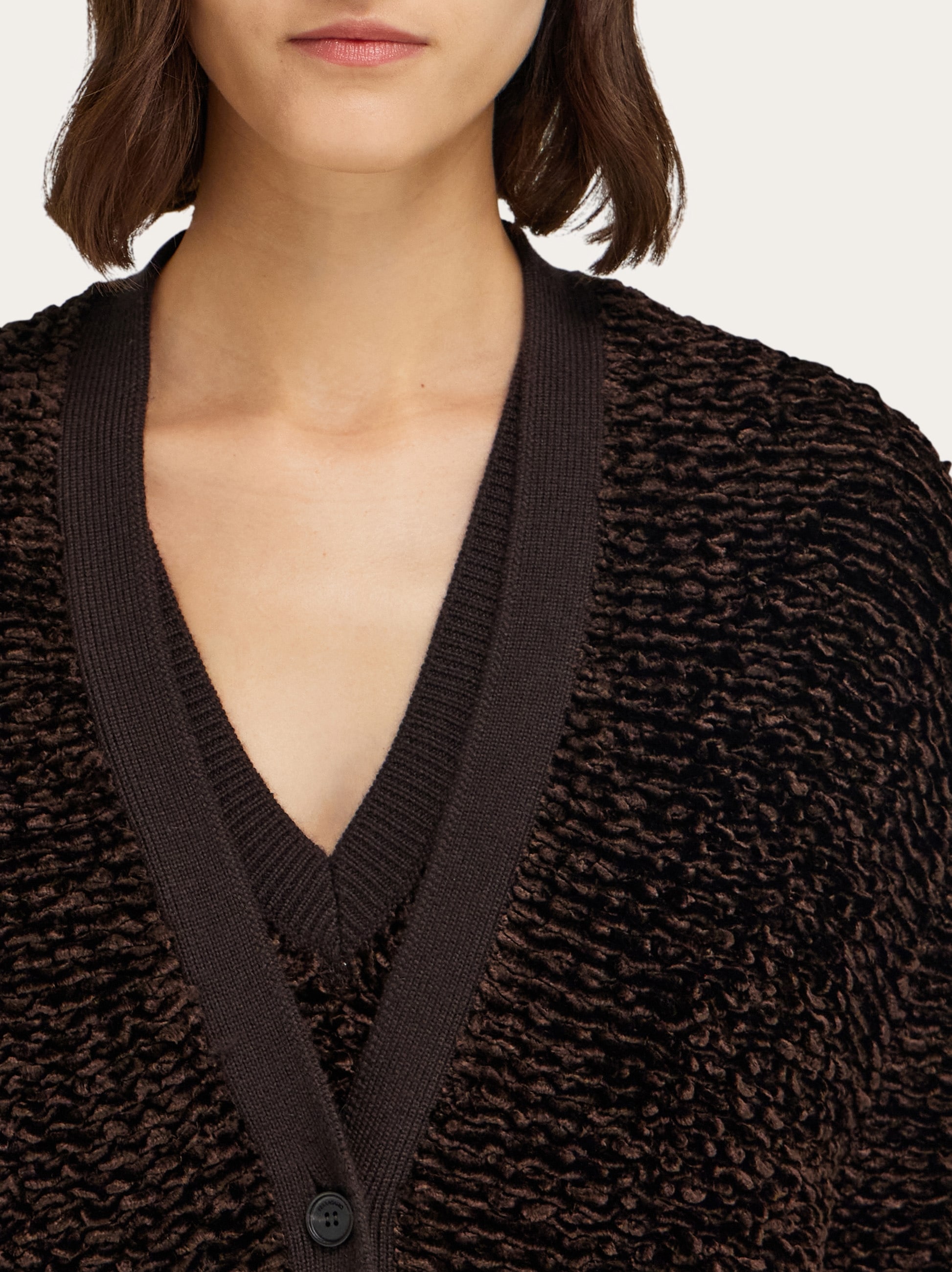 Vネックカーディガン - ウィメンズ | Ferragamo