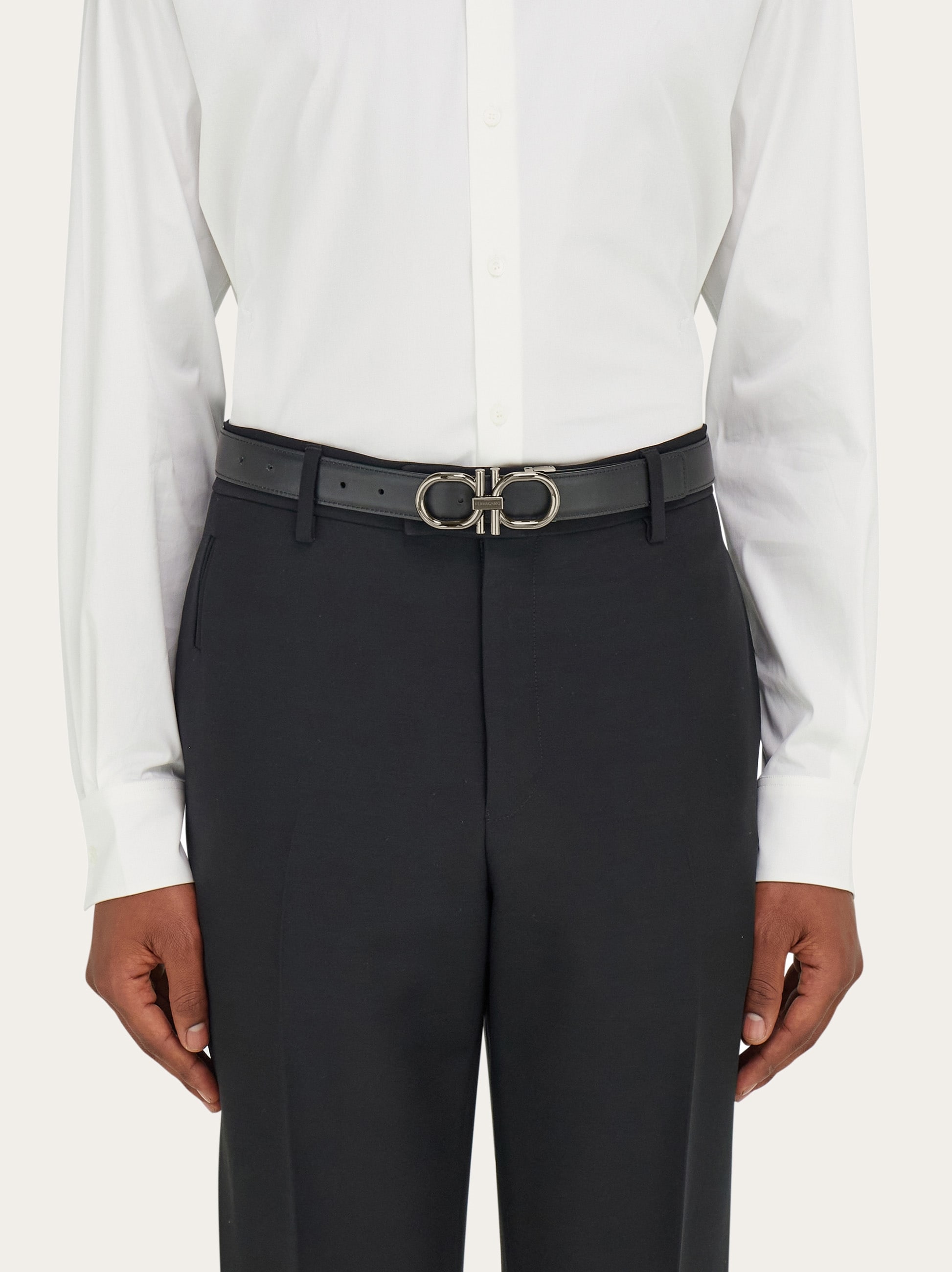 【美品】Salvatore Ferragamo メンズ リバーシブルベルト リバーシブルベルト - メンズ | Ferragamo