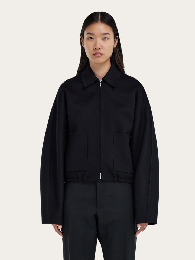 크롭 봄버 재킷 Gallery image 2