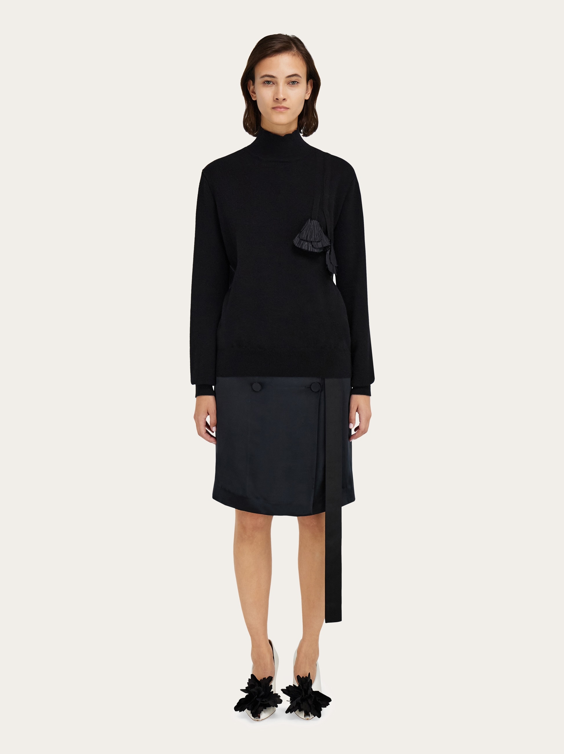 ★Salvatore Ferragamo★新品タグ★刺繍★ニットジャケット Knitted bomber jacket - Men | Ferragamo