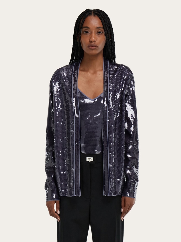 시퀸 장식 재킷 Gallery image 2