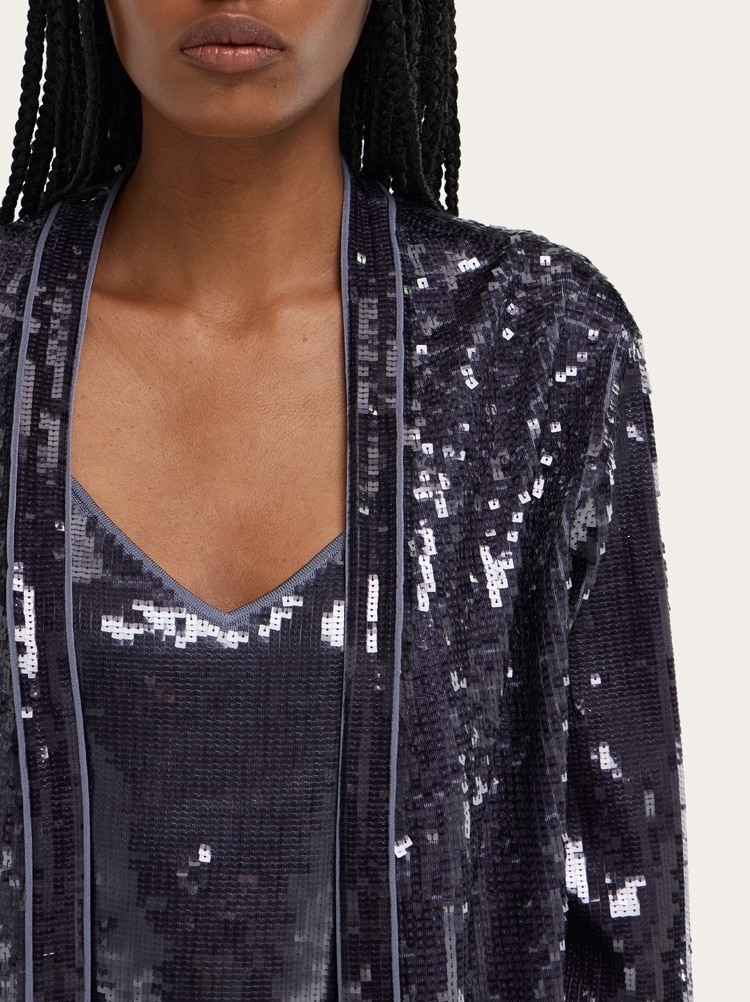 시퀸 장식 재킷 Gallery image 4