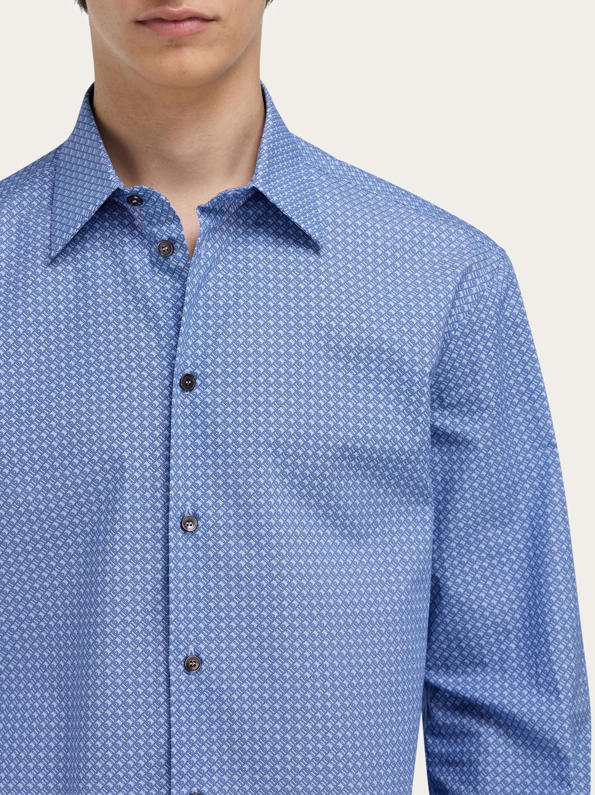トップス salvatoreFerragamo Ferragamo Monogram shirt - Men | Ferragamo