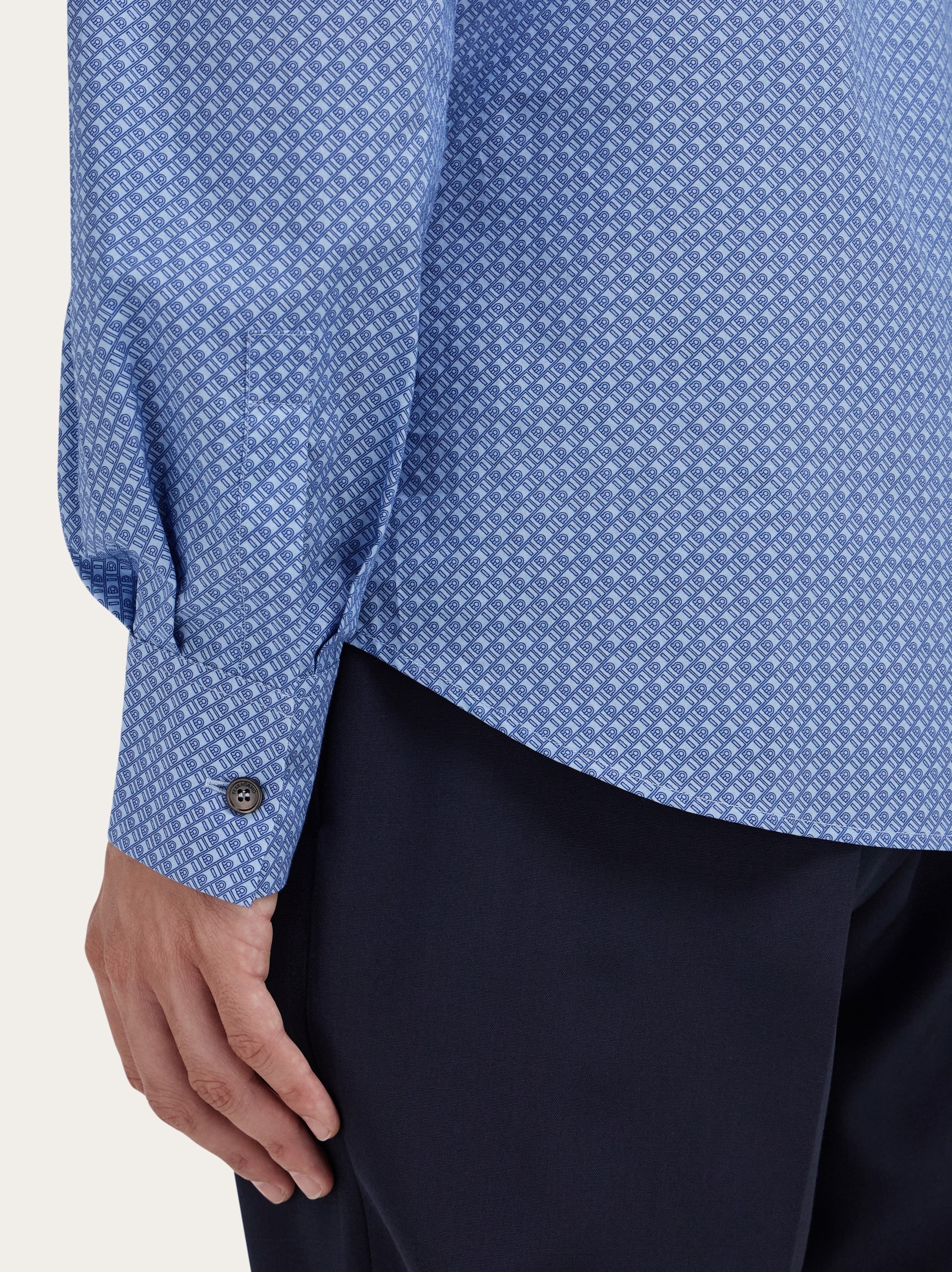 Ferragamo Monogram shirt - Men | Ferragamo