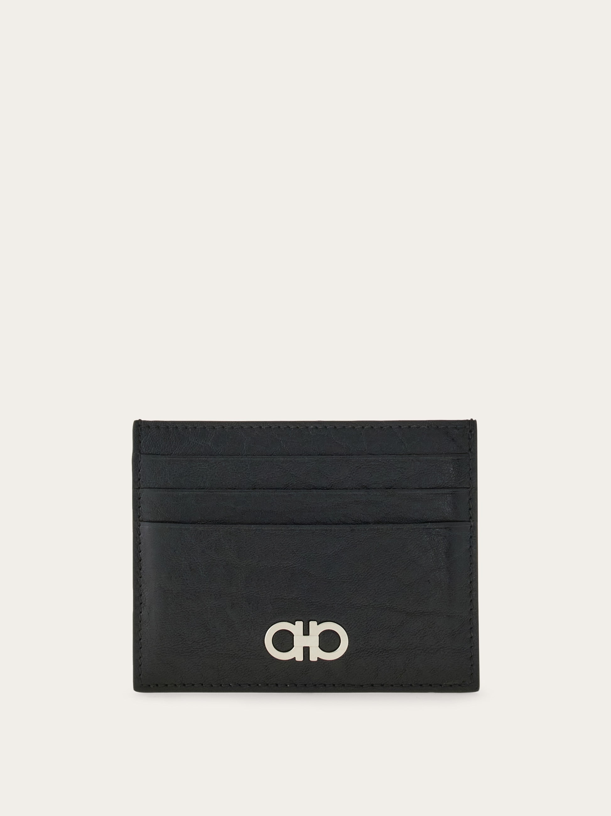 Ferragamo ガンチーニ ディスプレイマット 9838 Gancini credit card holder - Men | Ferragamo