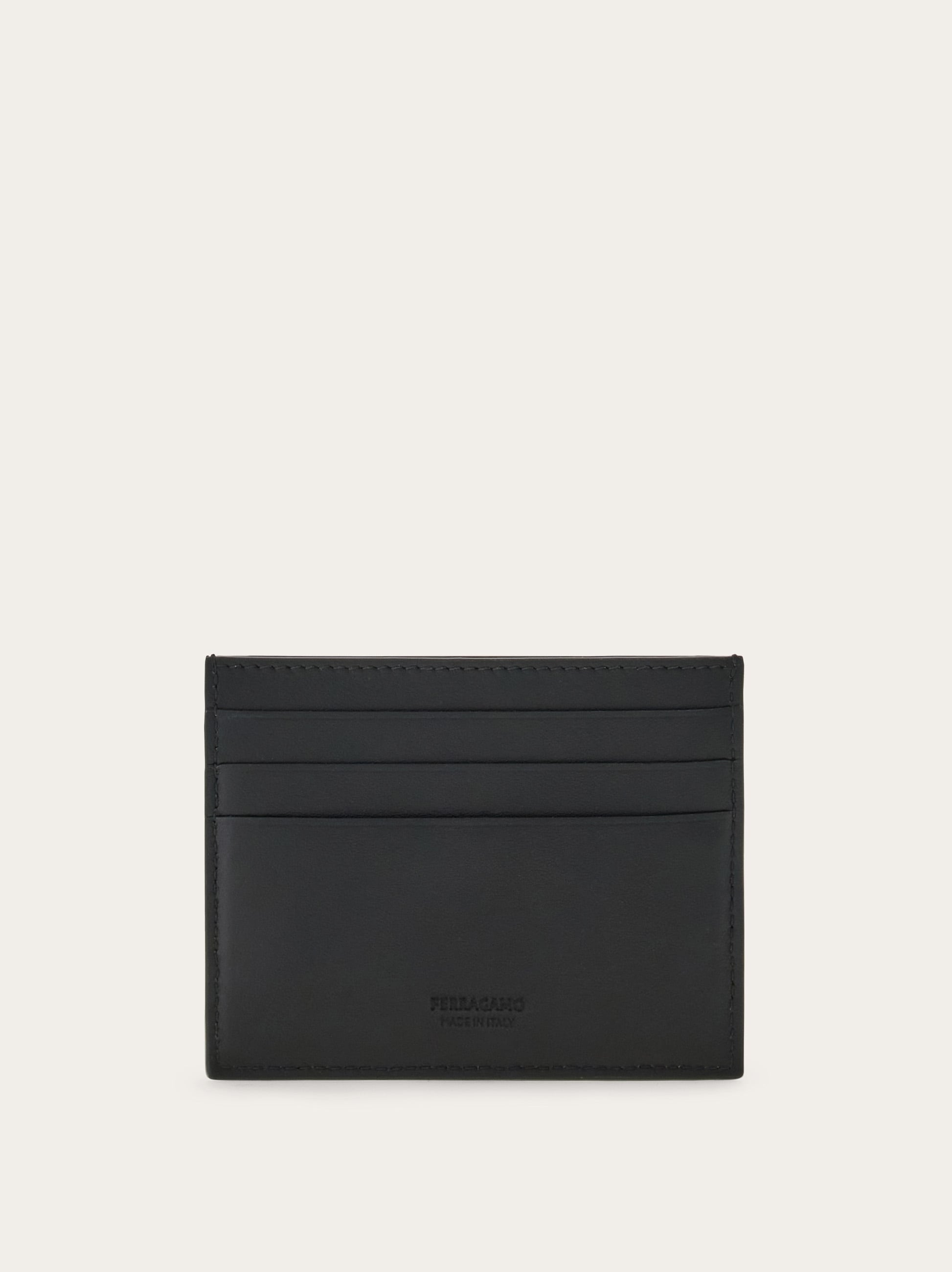 Gancini credit card holder - Men | Ferragamo