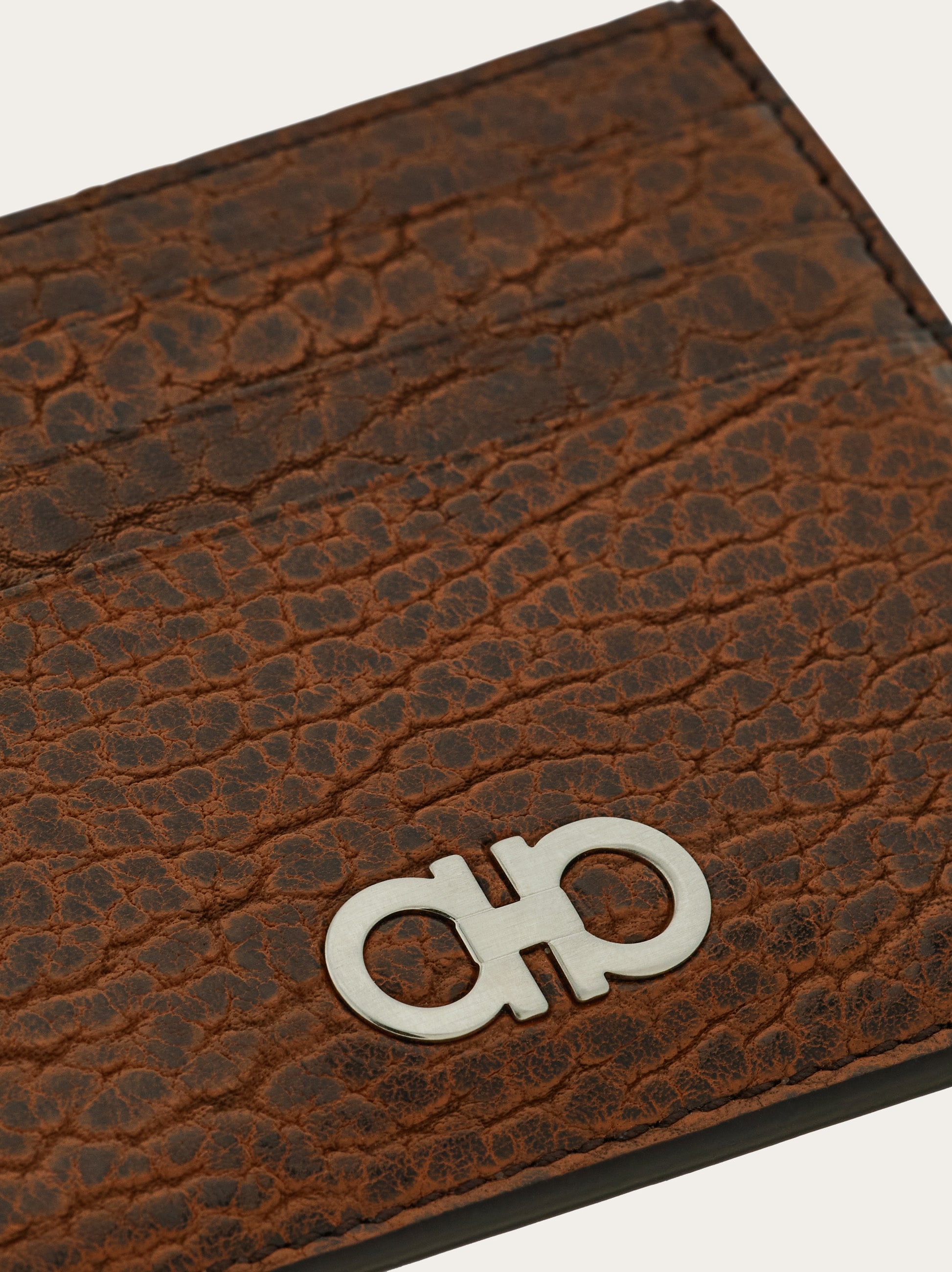 Gancini credit card holder - Men | Ferragamo