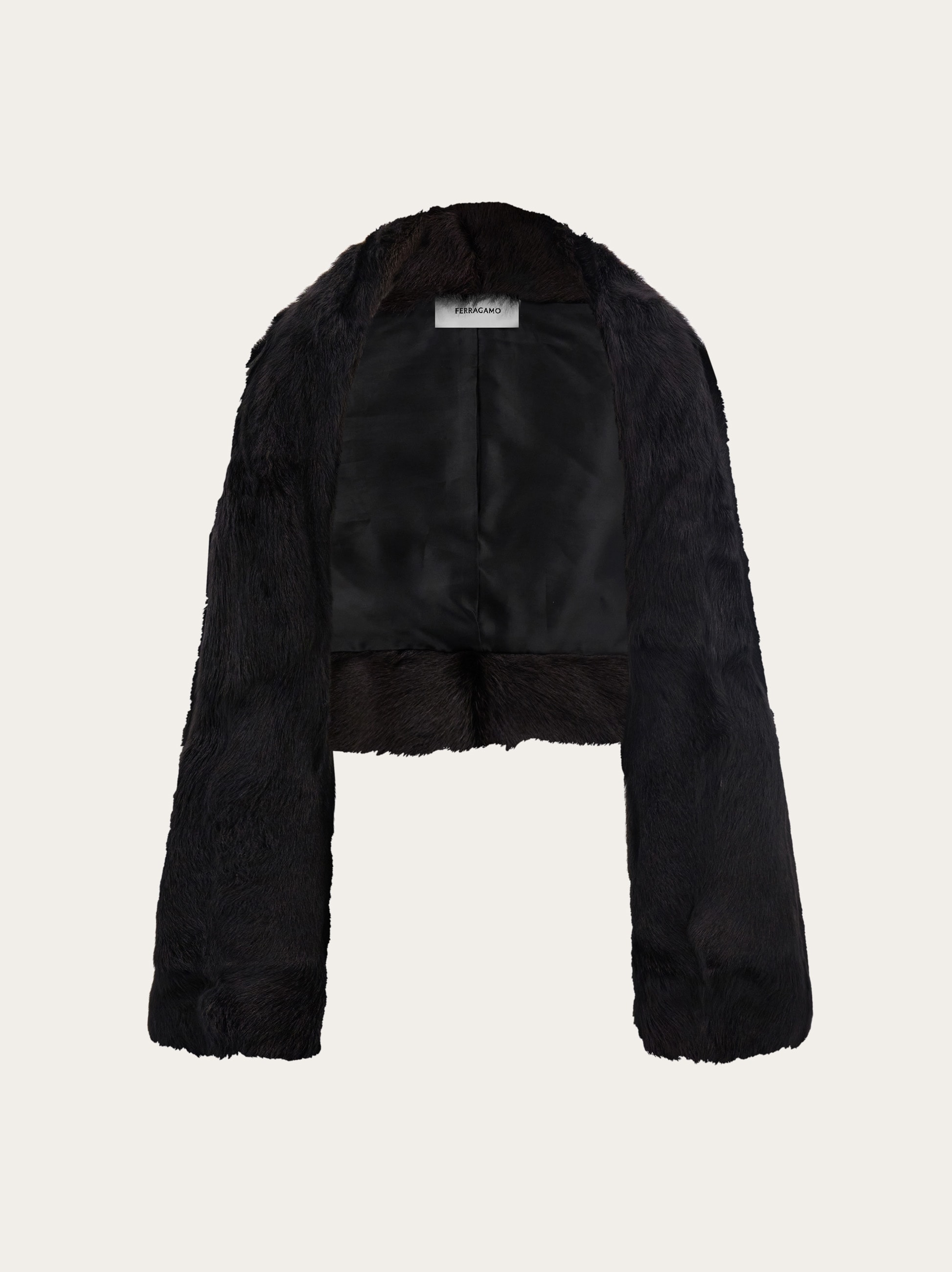 Salvatore Ferragamo Kid skin × knit JKT Salvatore Ferragamo Kid skin × knit JKT