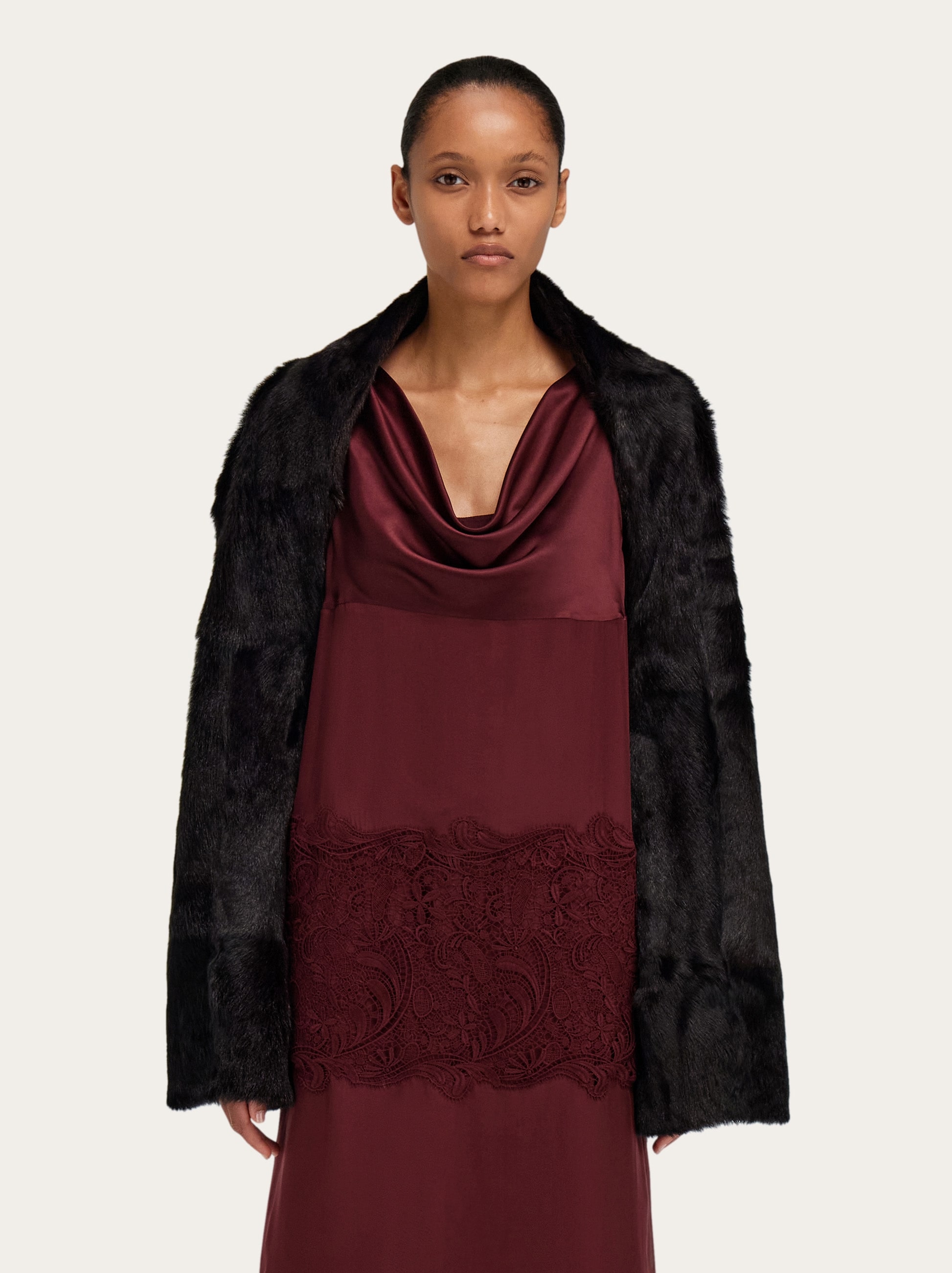 Kid skin bolero coat - Women | Ferragamo