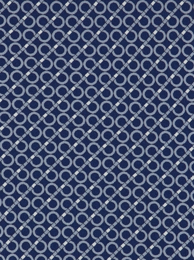 Gancini regimental print silk tie Gallery image 2