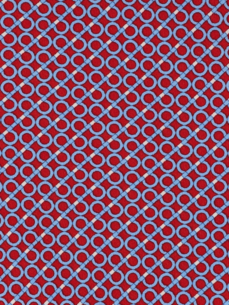 Gancini regimental print silk tie Gallery image 2