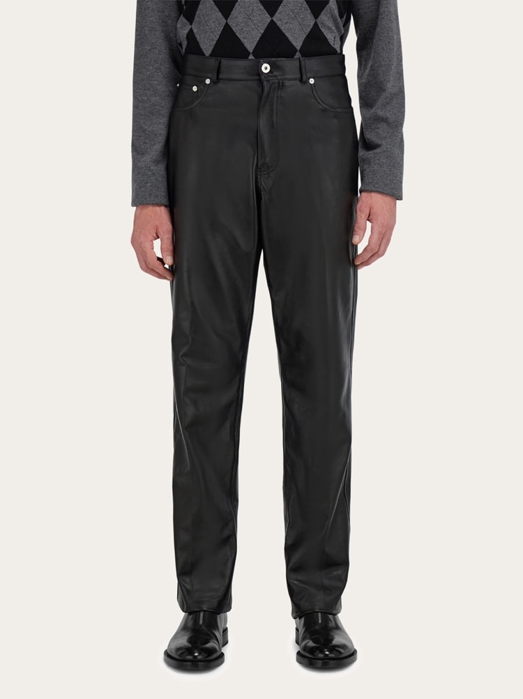 Five pocket nappa trousers Gallery image 2