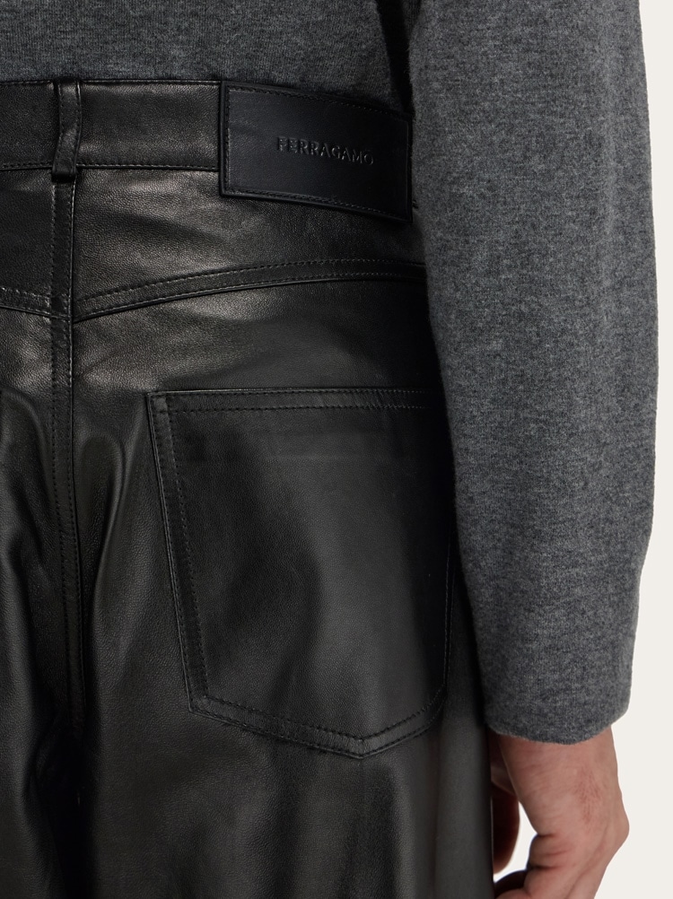 Five pocket nappa trousers Gallery image 6