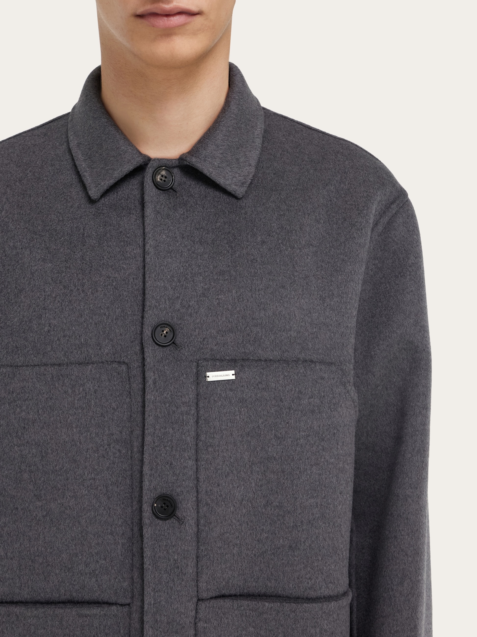 Shirt jacket - Men | Ferragamo