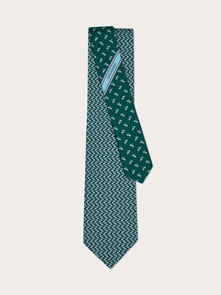 シルクプリントネクタイ Gallery image 3