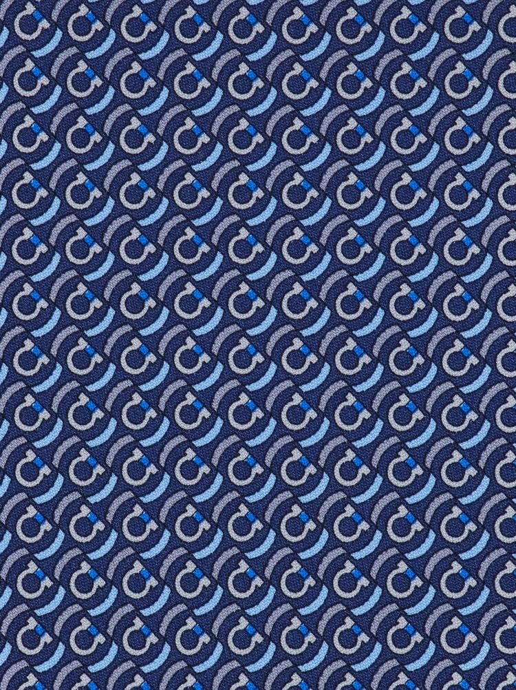 Corbata de seda estampado Paréntesis Gallery image 2