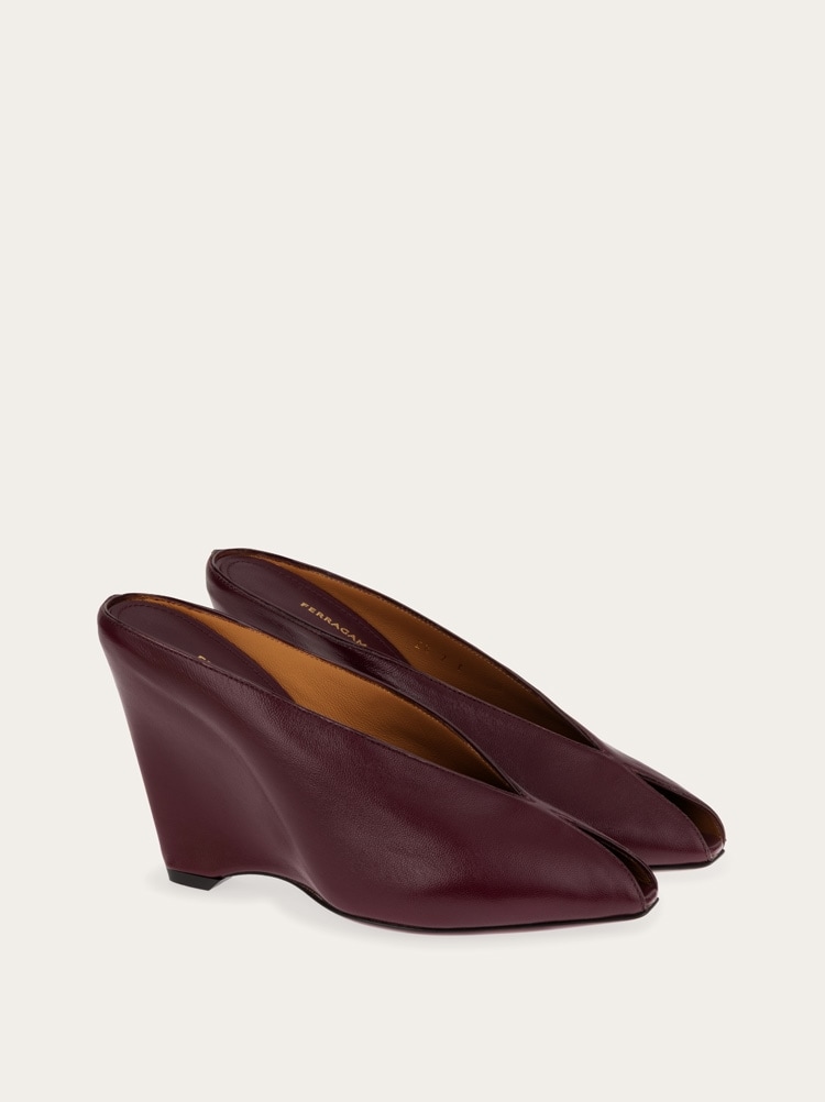 Peep toe mule Gallery image 2