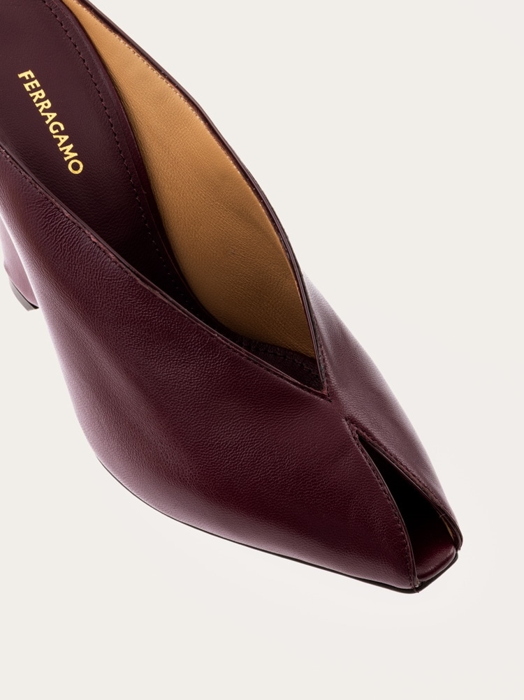 Peep toe mule Gallery image 5
