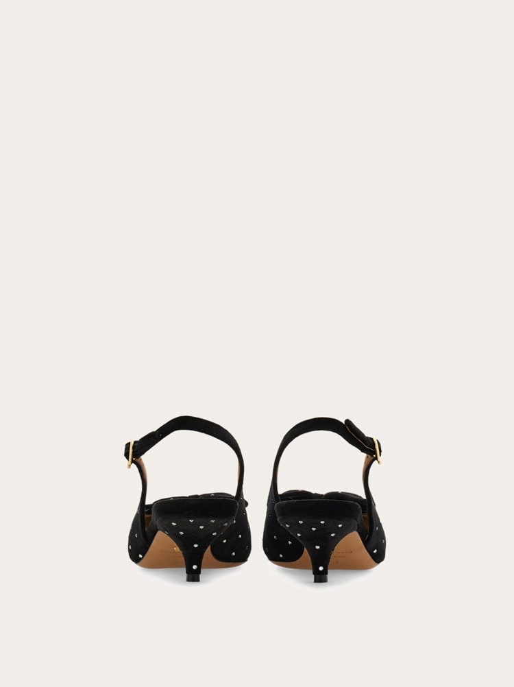 Slingback with bow detail Gallery image 4