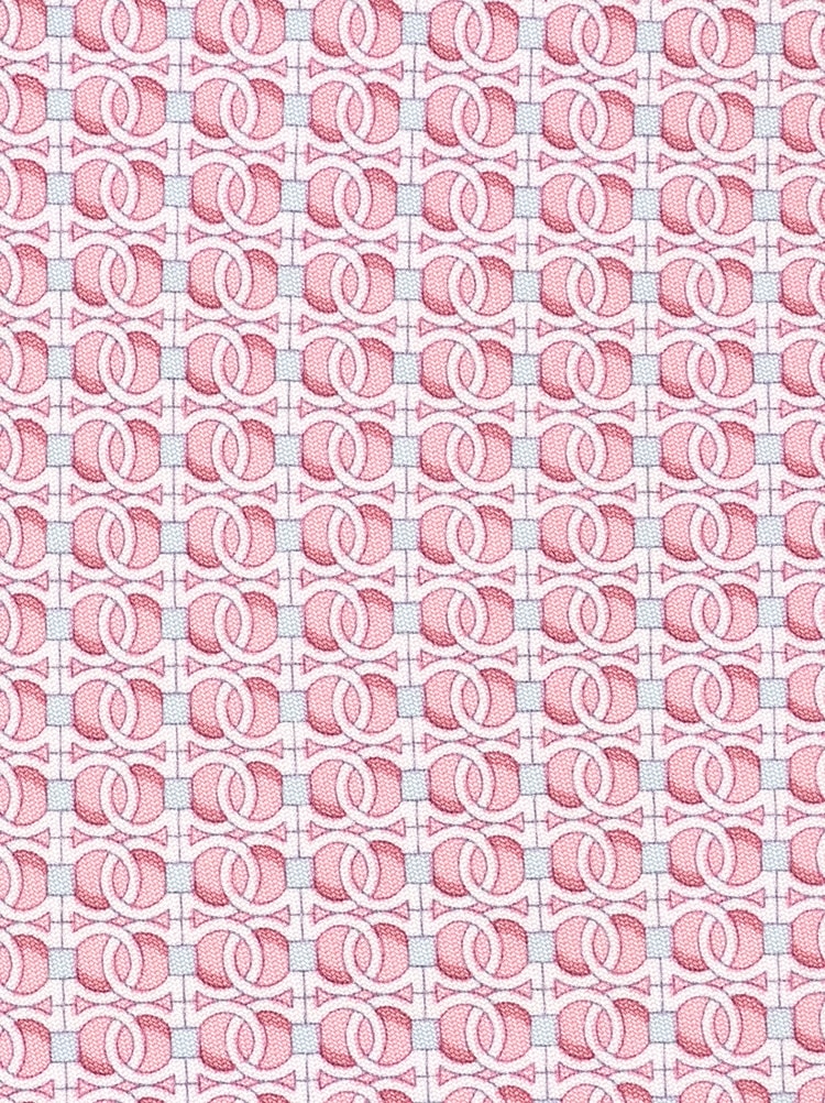 Gancini chain print silk tie Gallery image 2