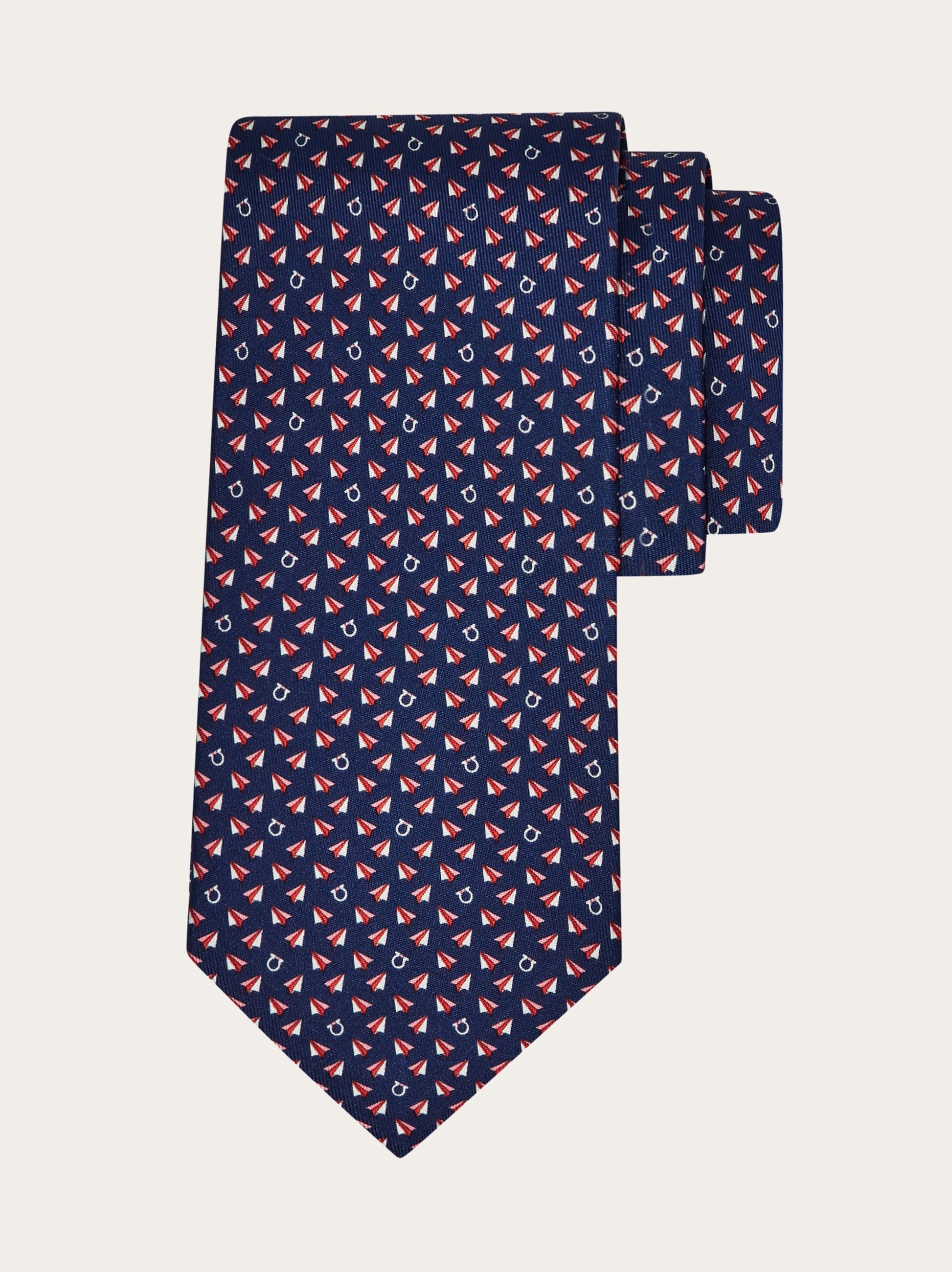 Mail print silk tie - Men | Ferragamo
