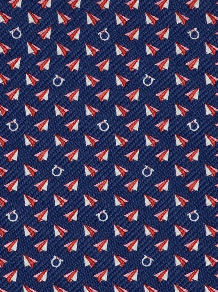 Mail print silk tie Gallery image 2