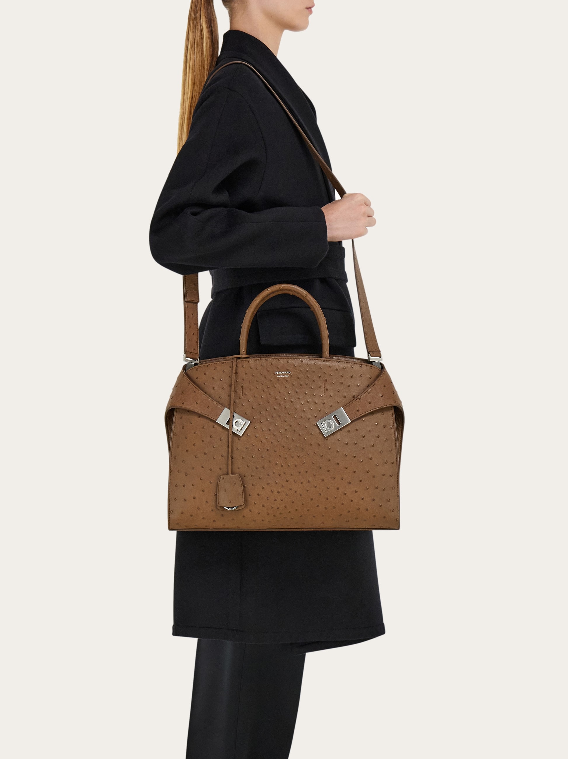 Hug briefcase - Men | Ferragamo
