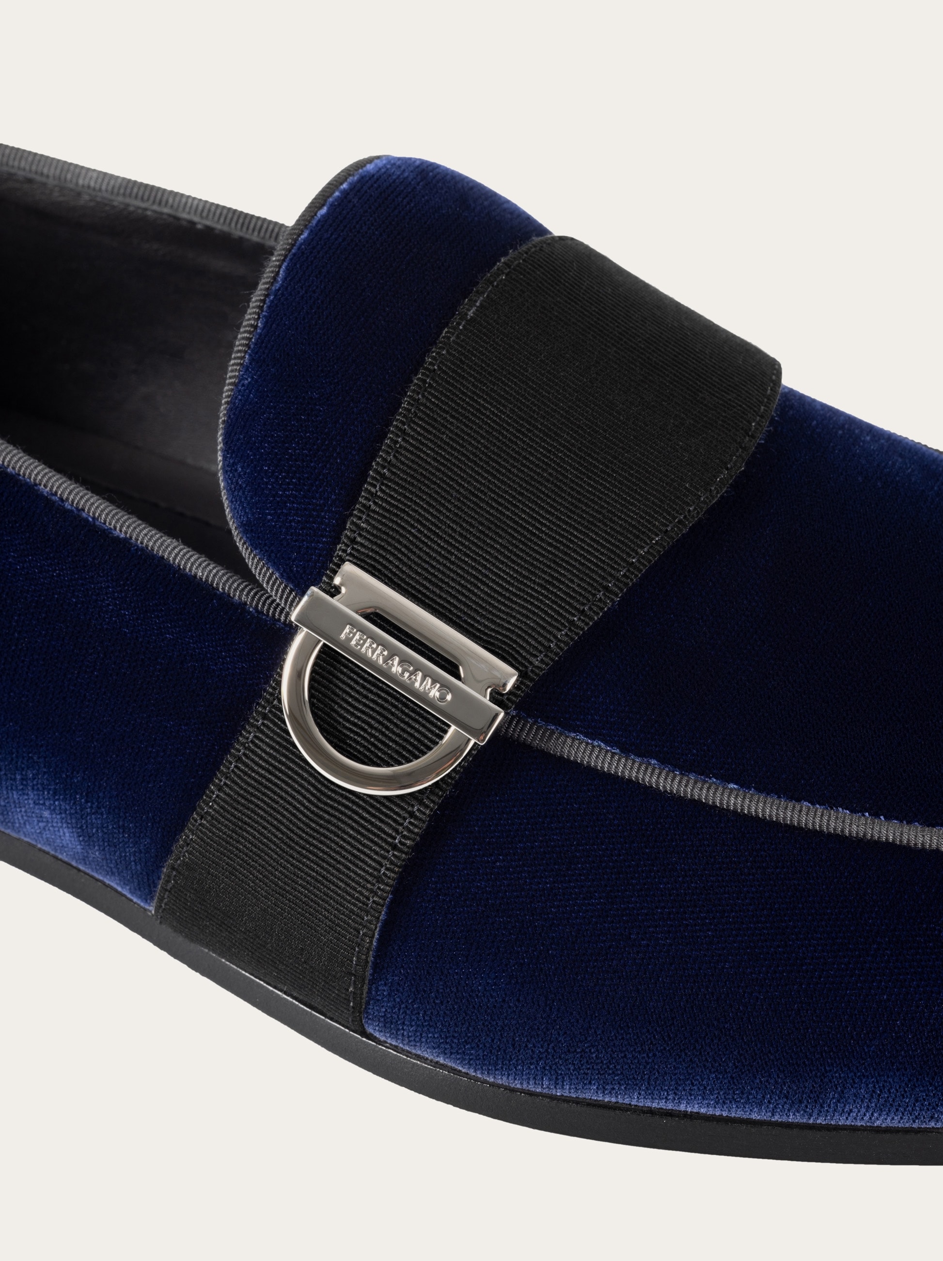 Loafer with Gancini detail - Men | Ferragamo