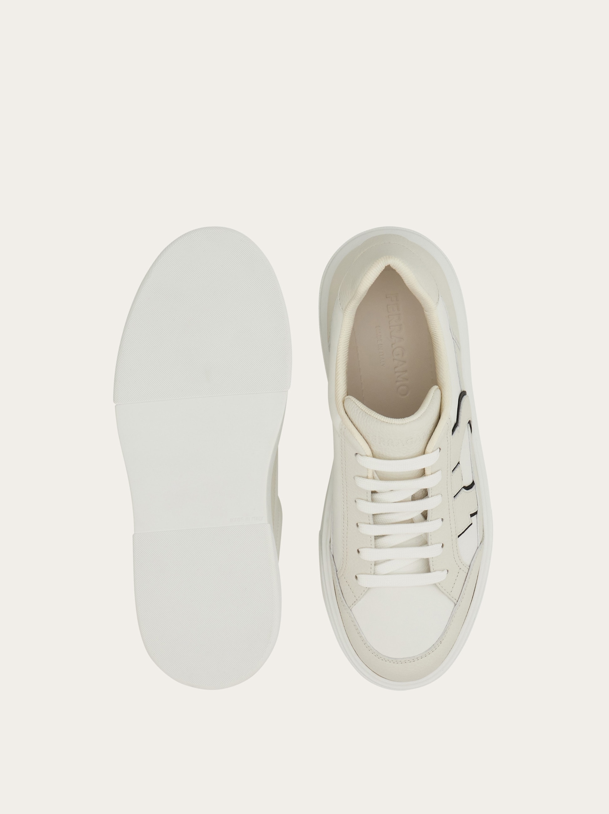 Gancini low-top sneaker - Men | Ferragamo
