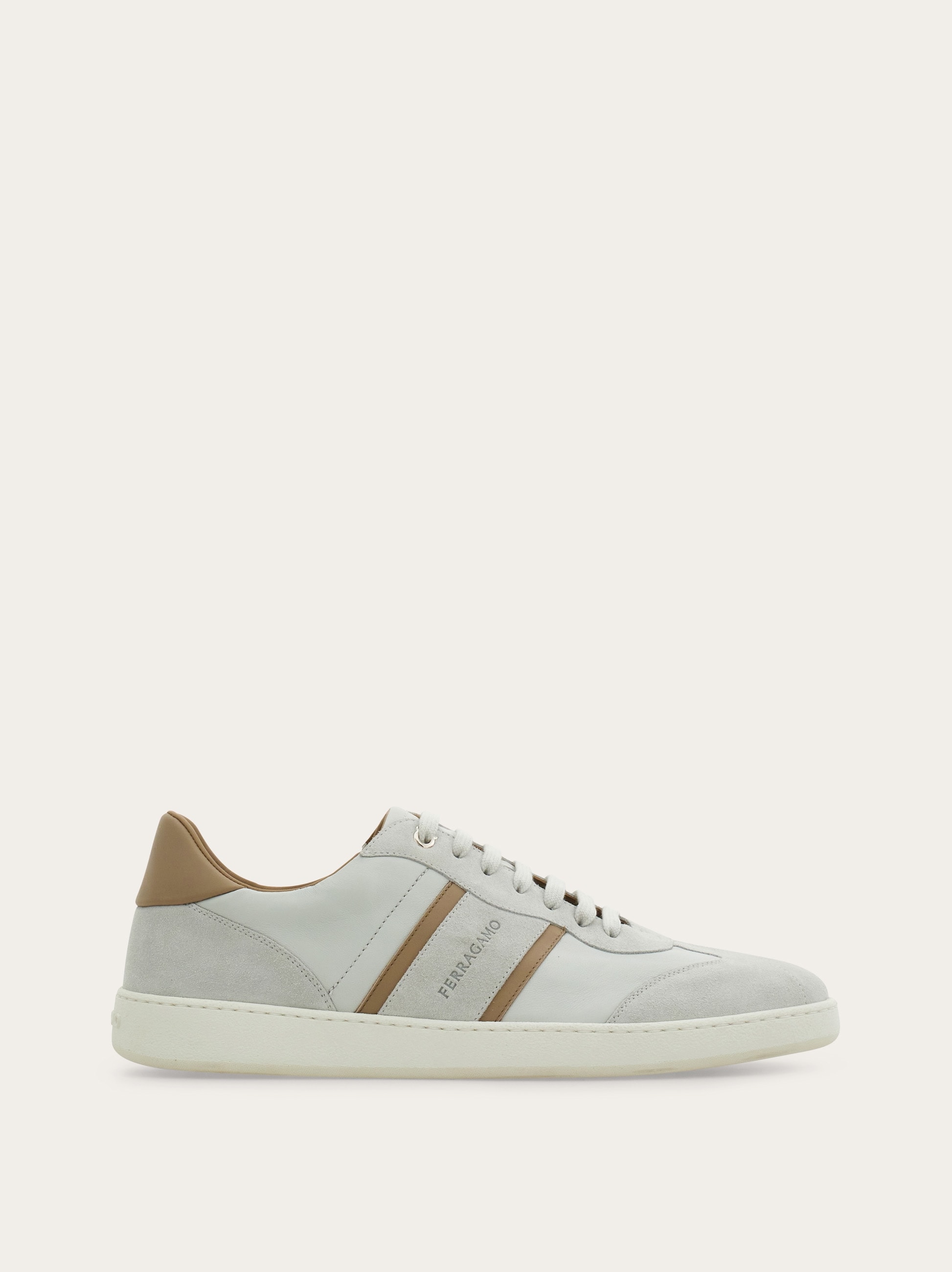 Low-top sneaker with signature detail - Men | Ferragamo