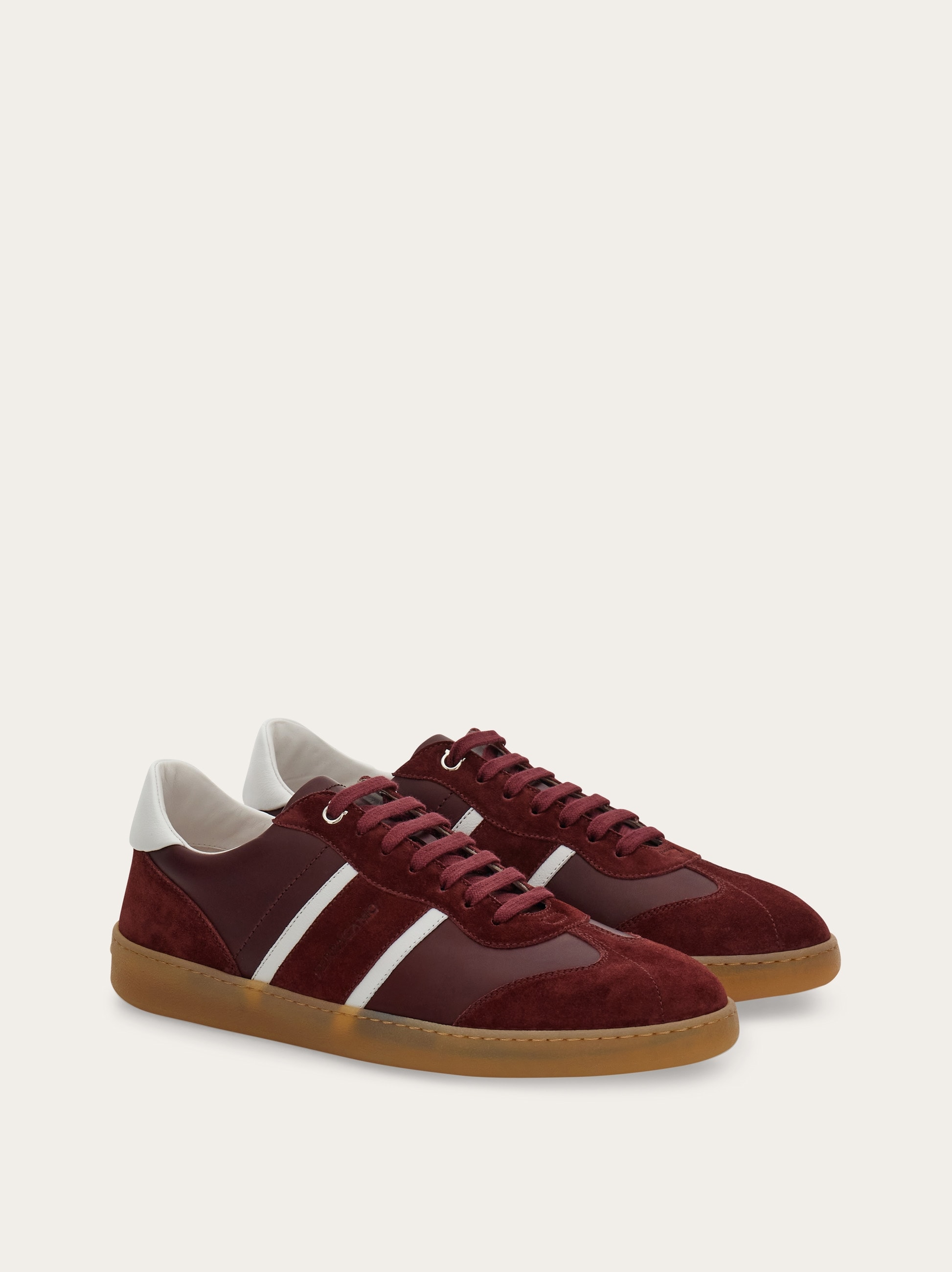 Low-top sneaker with signature detail - Men | Ferragamo Low-top sneaker with signature detail - Men | Ferragamo