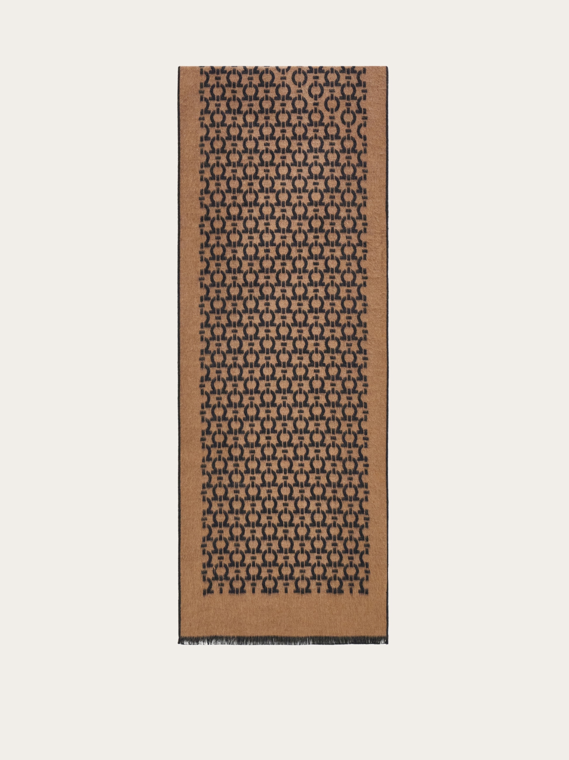 Gancini silk scarf - Men | Ferragamo