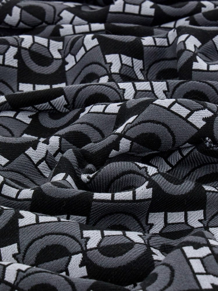 Gancini jacquard scarf Gallery image 2