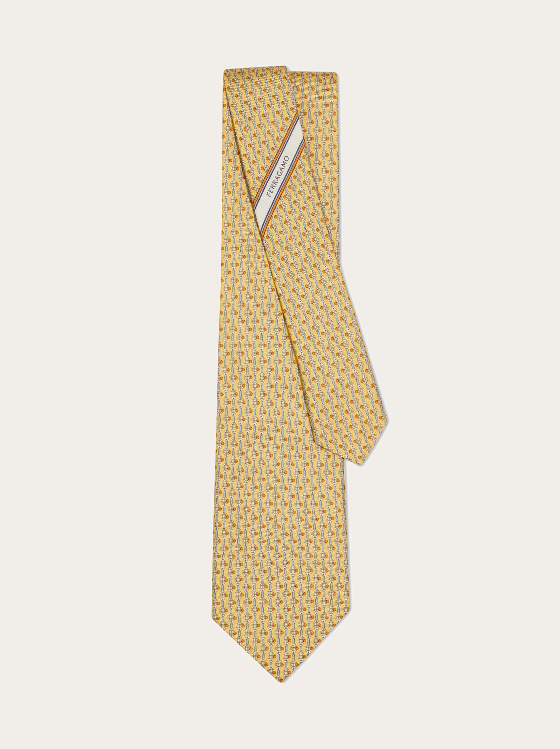 シルクプリントネクタイ - メンズ | Ferragamo