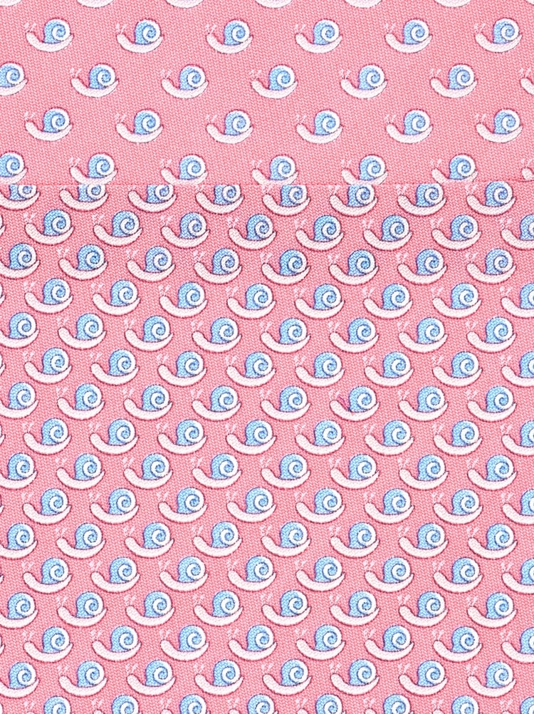 Cravatta in seta stampa Chiocciola Gallery image 2