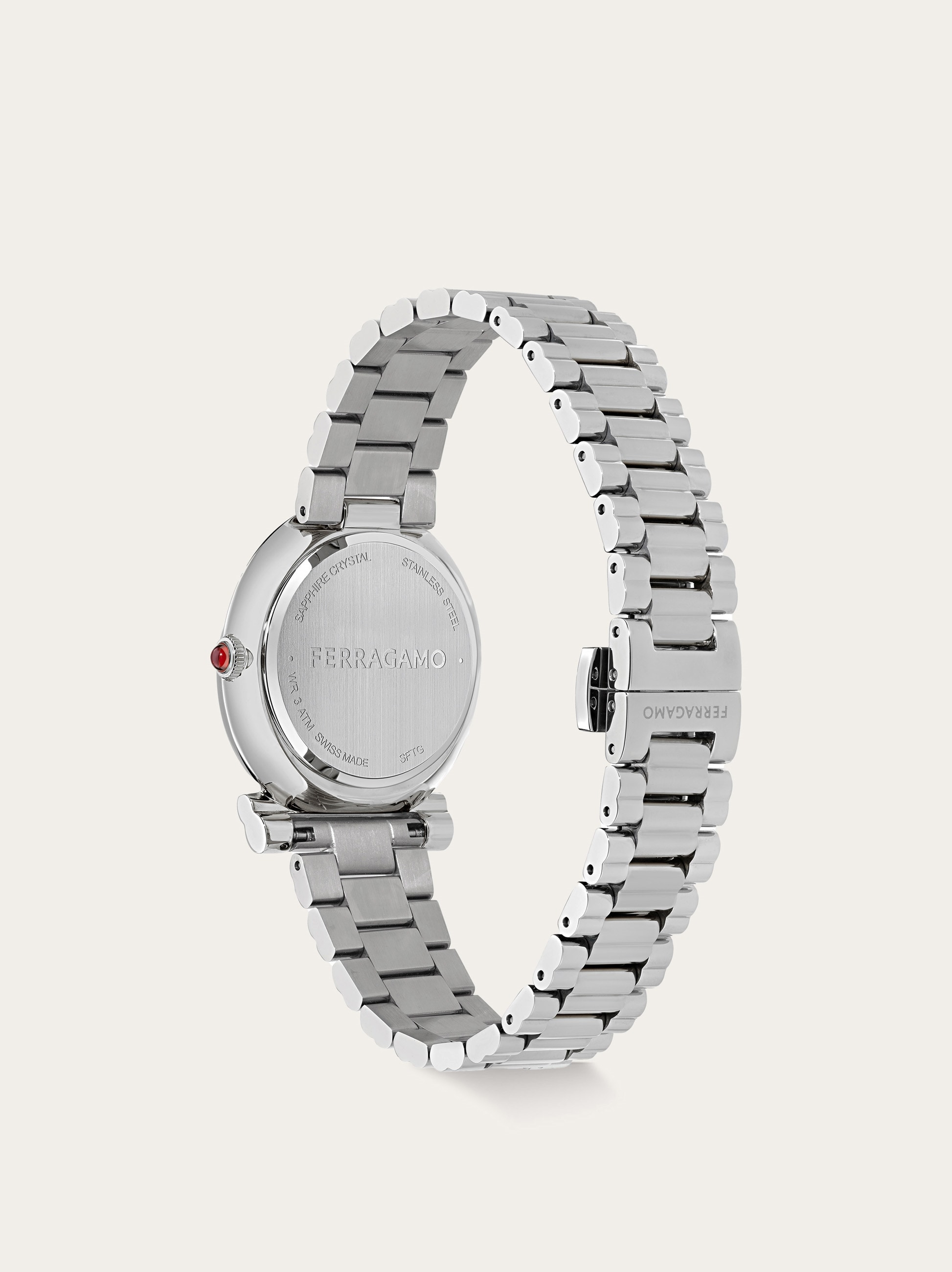 Gancini Twisted 32mm Watch - Women | Ferragamo