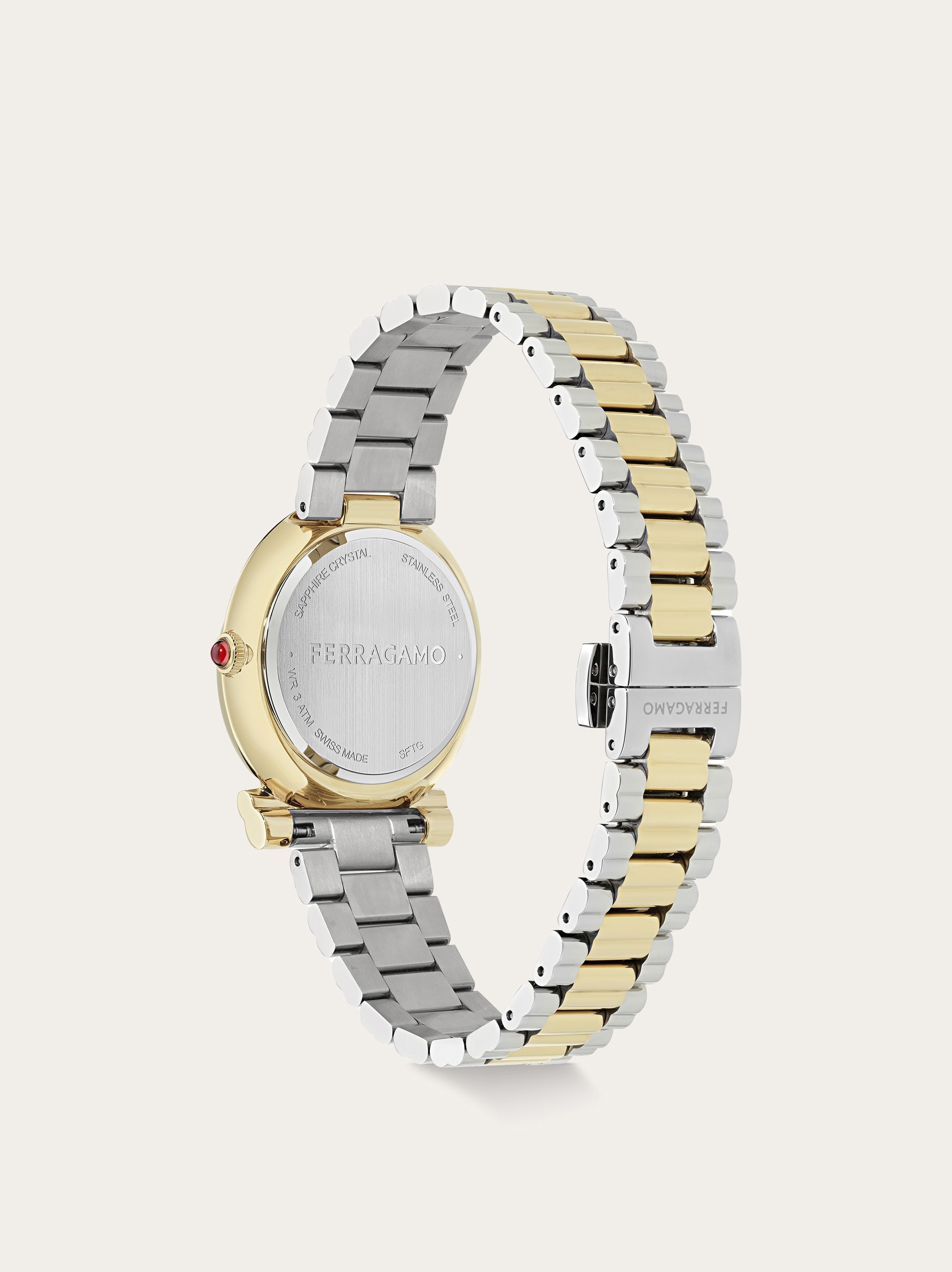 Salvatore Ferragamo GANCINIシルバー 時計 Gancini Twisted 32mm Watch - Women | Ferragamo