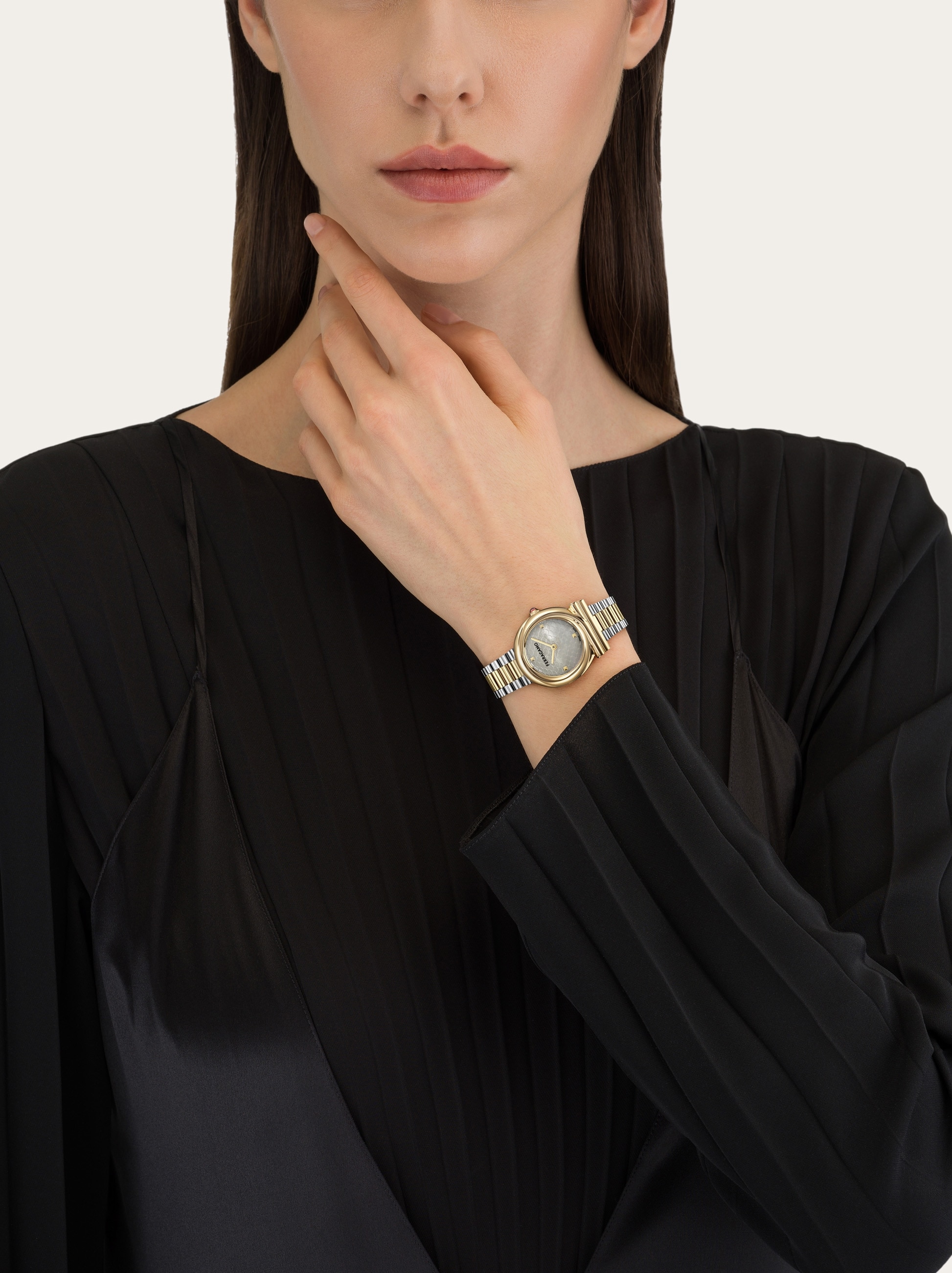 Gancini Twisted 32mm Watch - Women | Ferragamo