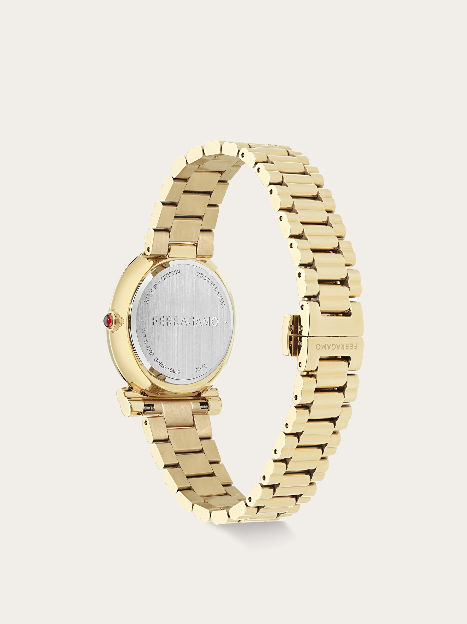 Gancini Twisted 32mm Watch - Women | Ferragamo