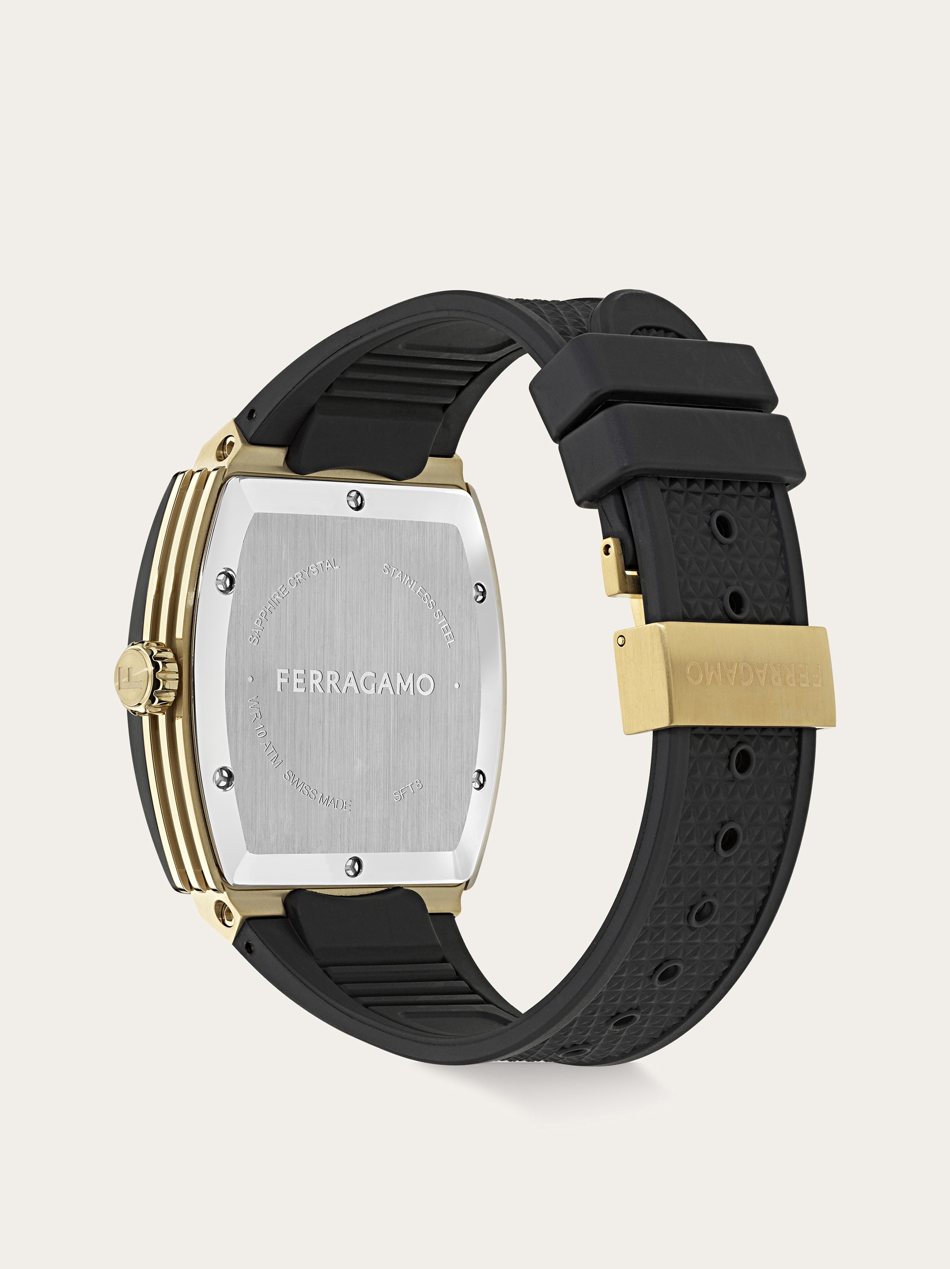 家電 Ferragamo F80 Tonneau 3H Watch - Men | Ferragamo