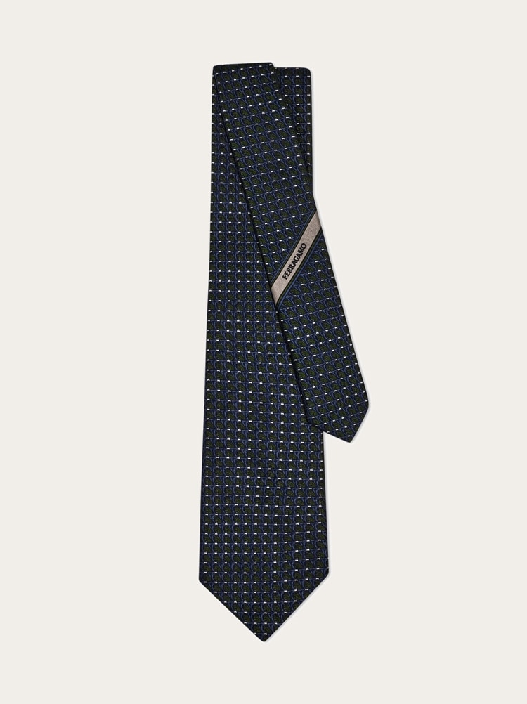 Pegasus jacquard tie Gallery image 3