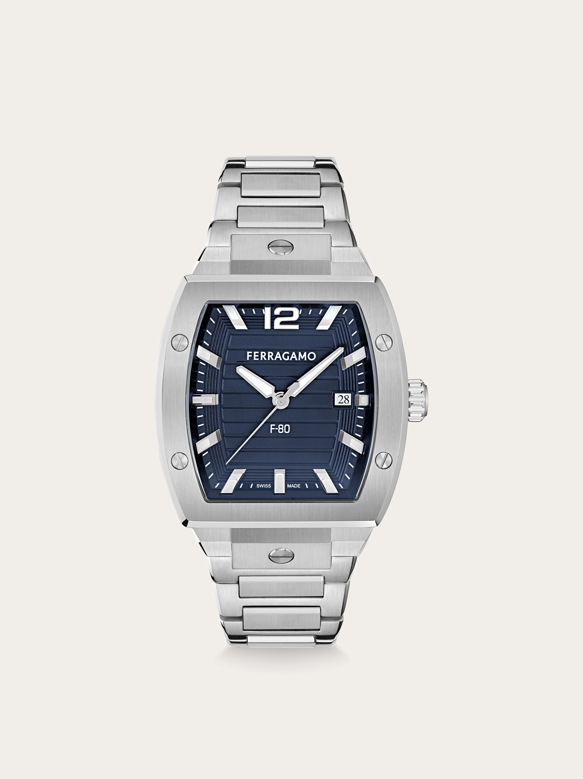 F80 Tonneau 3H Watch - Men | Ferragamo