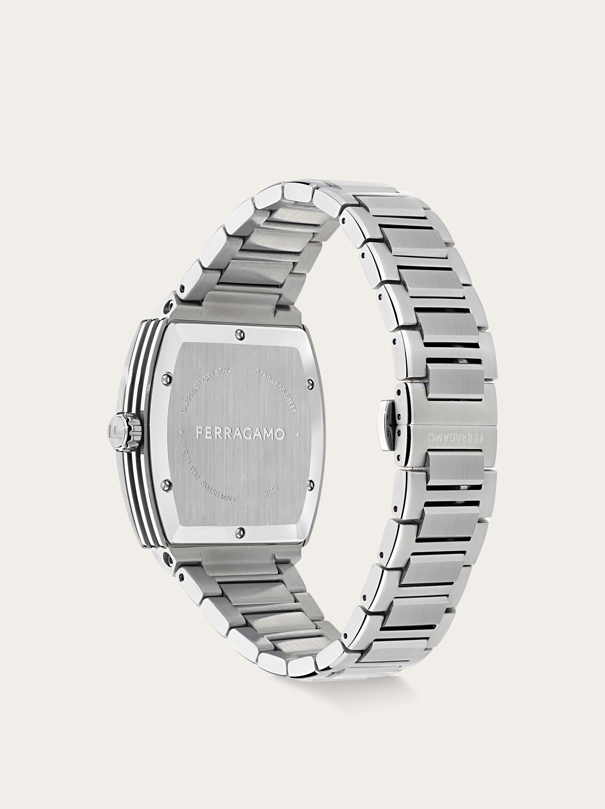 F80 Tonneau 3H Watch - Men | Ferragamo