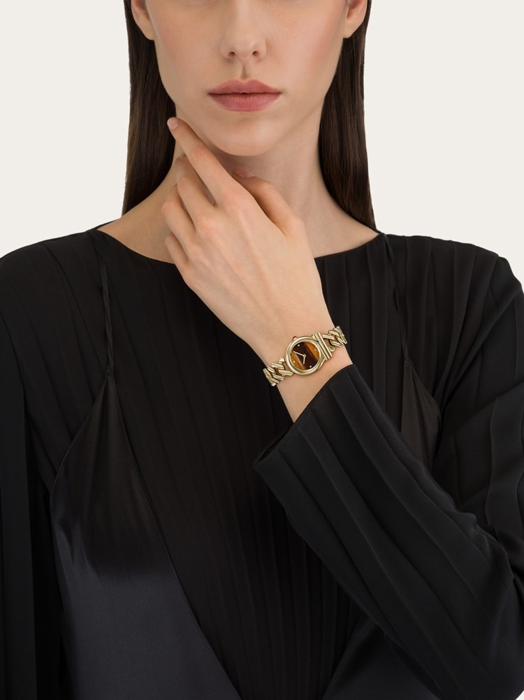 Gancini Twisted Chain Watch Gallery image 4