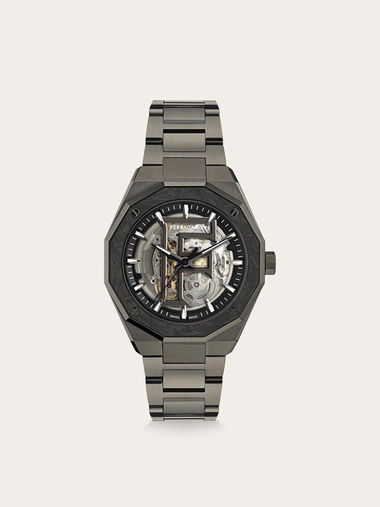 Ferragamo Edge Skeleton Watch Gallery image 1