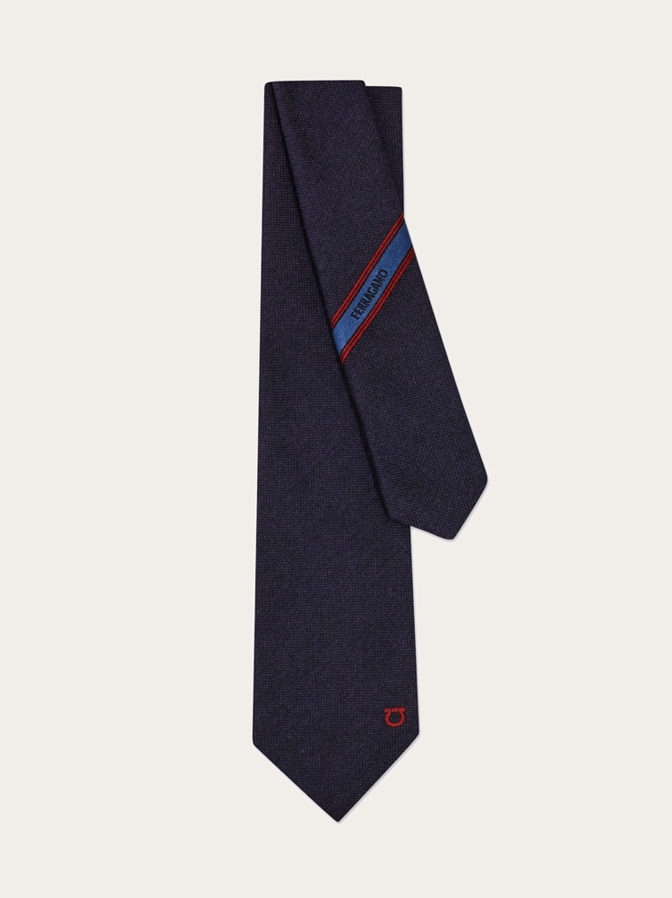 Cravatta jacquard Gancini Gallery image 3