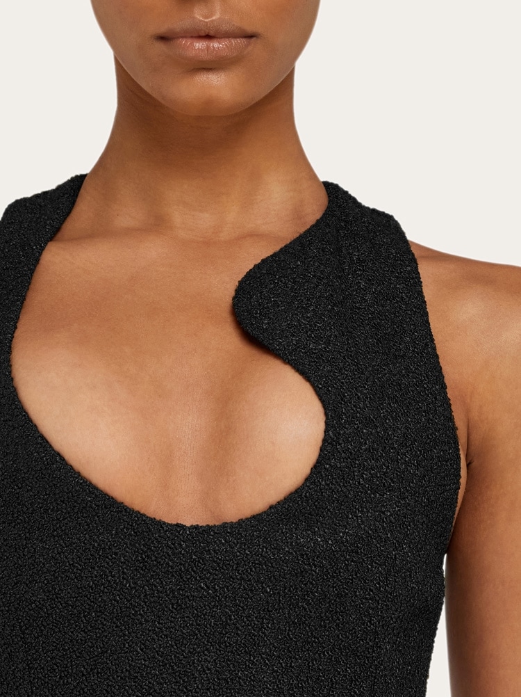 Bouclé dress Gallery image 4