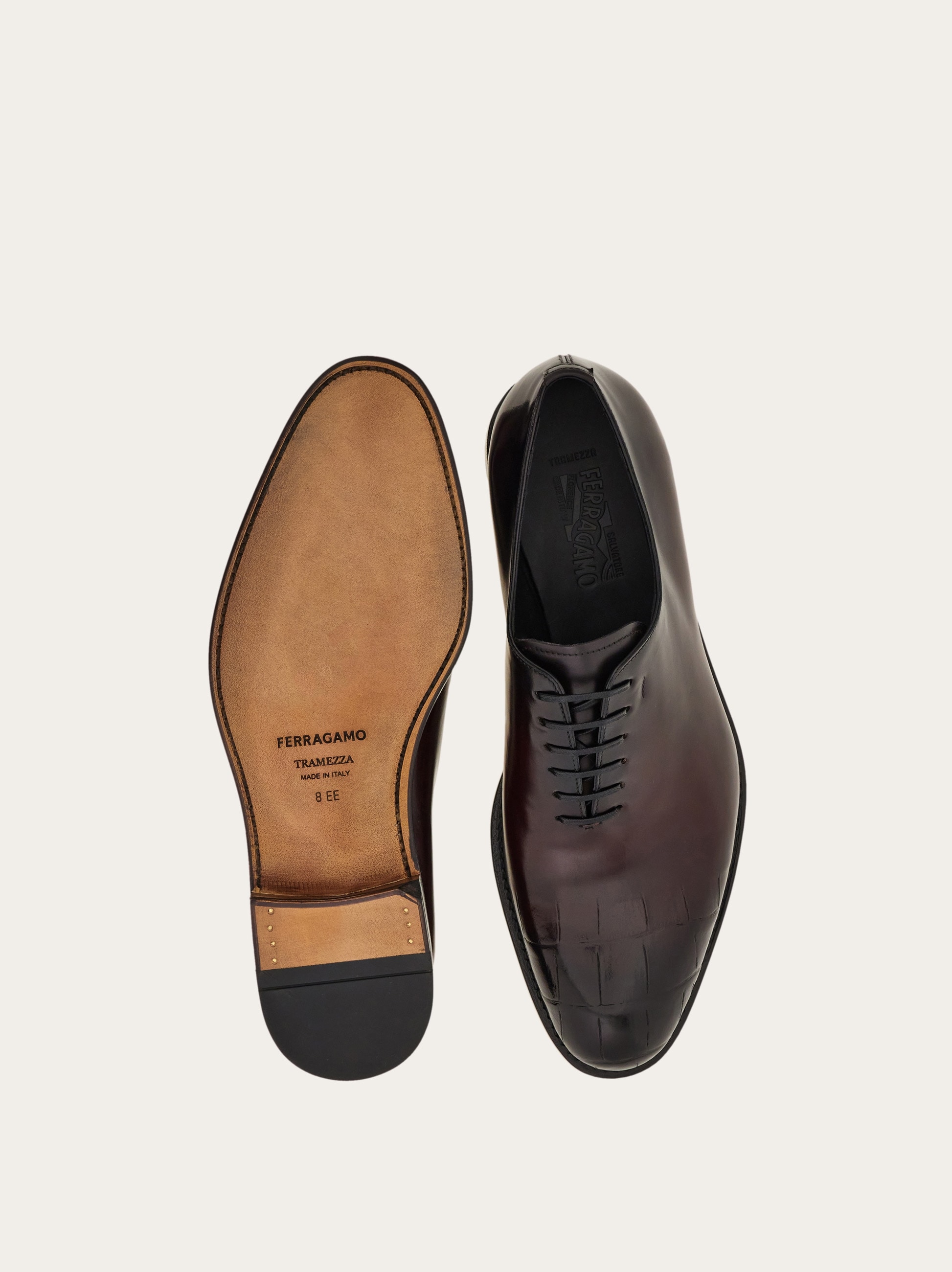 Tramezza plain toe Oxford - Men | Ferragamo