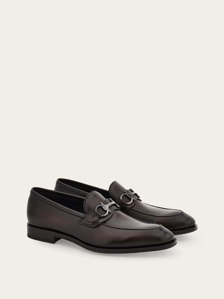Loafer with Gancini buckle Gallery image 2