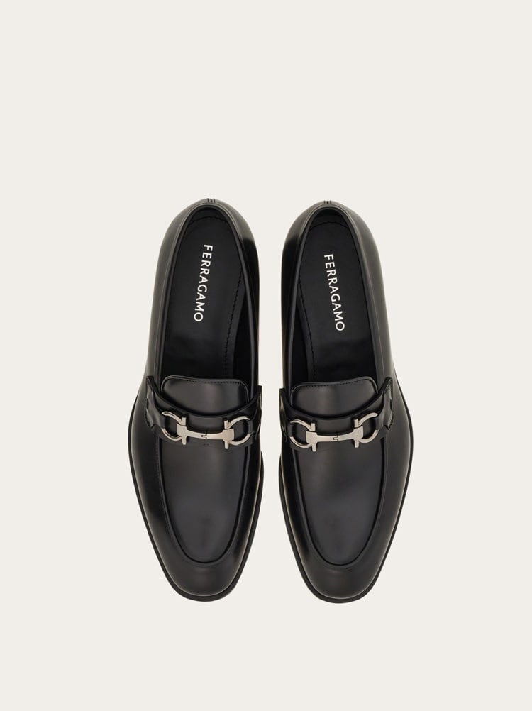 Loafer with Gancini buckle Gallery image 3